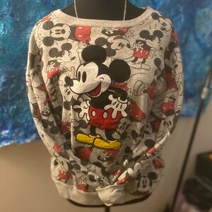Grey Mickey Mouse sweater
